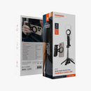 Porodo Quad Base Selfie Stick Handheld Camera Grip - ستاند تصوير + عصا سيلفي - لجميع انواع الاجهزة - ماغ سيف - بورودو