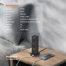 Porodo  Three-Story 12AC Power Hub  With USB-C PD & Quick Charge 3.0 [O] - موزع شاحن حائط - 12 فتحات للكهرباء - 1 فتحات يو اس بي - 2 فتحة تايب سي - طول 3 متر - 12 في 1 - كفالة 12 شهر