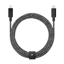 Native Union Belt Cable Pro 240W (USB-C to USB-C) - Cosmos [V] - سلك شحن تايب سي - نيتف يونيون - قوة 240 واط - مقاوم للقطع - 2.4 متر - كفالة 12 شهر