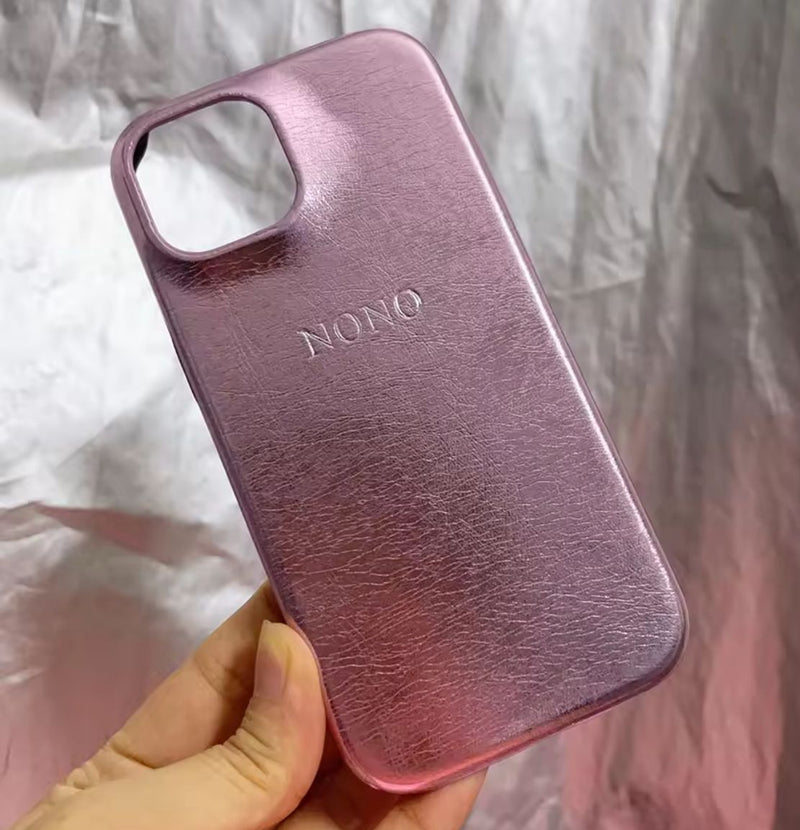 Noufa Glitter Case - Rose gold - كفر جليتر يمكنكم اختيار احرف للطباعه على الكفر - سيتم التواصل معكم بعد الطلب - لتحديد الكلمات والالوان