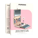 Porodo Travel Makeup Case With Detachable LED Mirror - حافظة مكياج السفر من بورودو + منظره مضيئه - كفالة 24 شهر