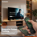 Porodo Miko Mini Keyboard 6-Axis Gyro Sensor [O] - ريموت + لوحة مفاتيح - ميني - مناسب لجميع انواع الاجهزة - بورودو