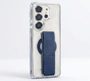 Vip Grip with Magsafe Strong Magnetic Clear Case S26 Ultra - Blue [H] كفر حماية - ماغ سيف - ماسكه وستاند بالطول والعرض - مغناطيس