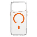 Clear Case with MagSafe - Orange - كفر ايفون مع ماغ سيف - شفاف