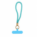Sky blue Lanyard / With Clear Case - خيط علاقة قصير - يمكنكم اختياره فقط او مع كفر شفاف