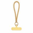 Gold Lanyard / With Clear Case - خيط علاقة قصير - يمكنكم اختياره فقط او مع كفر شفاف