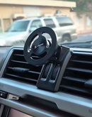 VIP 360 Strong Magnetic Air Phone Holder - ستاند سيارة - برادو موديل 2018- 2022 - ماغ سيف  - دوران 360 درجه - مناسب لجميع انواع الاجهزة