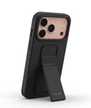 iPhone Case - Stand and  Function - Black [H]- كفر مقاوم للصدمات  + مسكة + ستاند + مغناطيس