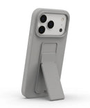 iPhone Case - Stand and  Function - Gray[H]- كفر مقاوم للصدمات + مسكة + ستاند + مغناطيس