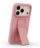 iPhone Case - Stand and  Function - Pink [H]- كفر مقاوم للصدمات  + مسكة + ستاند + مغناطيس