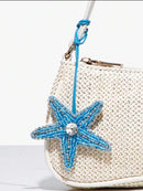 BBlue Sea Star Bag charm - Handmade - علاقة - جنطة - صناعه يدوية