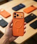 Case with MagSafe - Orange [H] - كفر ايفون - حماية - مع ماغ سيف
