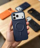 Case with MagSafe - Dark blue [H] - كفر ايفون - حماية - مع ماغ سيف