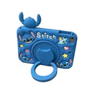Panda iPad Case - Blue [H] - كفر ايباد حماية عالية - مع مسكة + ستاند + ومكان للقلم - مقاوم للسوائل