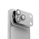 Levelo TrioPro Camera Lens Protector iPhone 18Pro/Pro Max - Silver [O] - حماية لعدسة كاميرا الهاتف - ايفون 18برو / 18برو ماكس