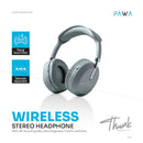 PAWA Thunk Wireless Stereo Headphone - light green - سماعة رأس بلوتوث - باوا - كفالة 24 شهر