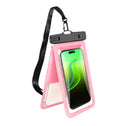 USAMS  Universal WaterProof Case Bag - Pink - كفر ضد الماء - مزدوج - لجميع انواع واحجام الاجهزة