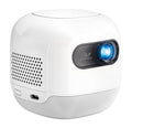 Powerology Mini Beam Portable Projector with Up to 200 Inches Screen Size, 8700mAh Battery Capacity, Up to 3 Hours Working Time [O] - بروجكتور متنقل - ميني - بطارية تدوم حتى 3 ساعات - كفالة 12 شهر