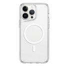 Clear Case with MagSafe - White - كفر ايفون مع ماغ سيف - شفاف