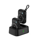 PAWA Wonder Mini 2in1 Magsafe Combo - black [O] - قاعدة شحن باور بانك - 2 في 1 - كفالة 18 شهر