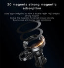 Yesido C157 Magsafe Metal Magnetic Car Phone Stand – Black - ستاند سيارة - فتحة تكييف - ماغ سيف - دوران 360 درجه - مناسب لجميع انواع الاجهزة