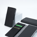 Araree Samsung S25 Mustang Diary Case - Black [A] -  S25 كفر سامسونج  - حماية عالية مع بوك