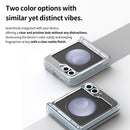 Araree Nukin 360 With Hinge Protection Case For Samsung Galaxy Z Flip 6 - clear matt [A] - كفر سامسونج  - حماية عالية - ماغ سيف - شفاف مطفي