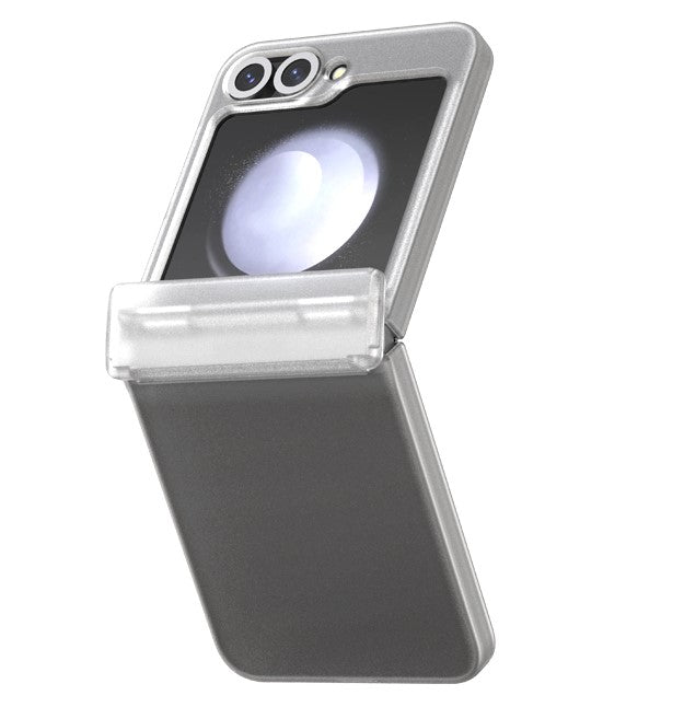 Araree Nukin 360 With Hinge Protection Case For Samsung Galaxy Z Flip 6 - clear matt [A] - كفر سامسونج  - حماية عالية - ماغ سيف - شفاف مطفي