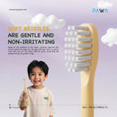 Pawa Electric Toothbrush Giggle For Kids-Yellow[O] - فرشاة التنظيف الأسنان الأطفال القابل لإعادة الشحن - كفالة 24 شهر