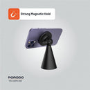 Porodo MagSafe Magnetic Desk Mount - Black - حامل مكتب - مغناطيسي  - لجميع انواع الاجهزة - ماغ سيف - بورودو