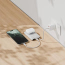 Bazic Fusion MagSafe PowerBank 10000mAh med USB-C Kabel - Vanilla - بطارية متنقلة - بيزك - قوة 10000 -  تايب سي - 1 منفذ تايب سي - ماق سيف - شاشة رقمية - كفالة 24 شه