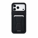 VIP iPhone Case - Stand and Wallet Function - Wallet Case Black [H]- كفر مقاوم للصدمات + ستاتند + مغناطيس - محفظة