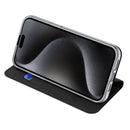 DUX DUCIS Skin Pro Folio Case - Black - كفر جلد مع محفظة - حماية عالية - ستاند بالعرض