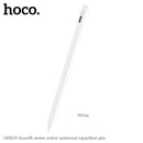 Hoco Active Universal Capacitive Apple Pencil - White [H] قلم الكتروني - هوكو - لجميع انواع الاجهزة - كفالة 12 شهر