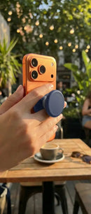 Green Lion Mag Pop Magnetic Phone Grip - Dark blue [V] - مسكة دائرية - ستاند - خاصية الماغ سيف