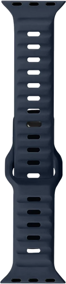 PAWA - Lagos Premium Soft Silicon Straps - Atlantic Blue - سير ساعه أبل واتش