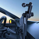 Yesido C250 360 Rotation Adjustable Three-point stabilized clamping Hover Screen Snap-on Press Clip Phone Holder - ستاند سيارة - مناسب لجميع انواع الاجهزة - متوافق مع شاشة السيارة