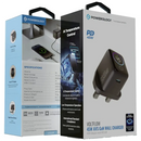 Powerology Voltflow 45W AVS GaN Wall Charger Gray [O] - شاحن حائط تايب سي - باورولوجي - قوة 45 واط - كفالة 12 شهر
