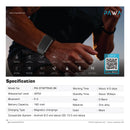 Pawa Riva Screenless Band With ECG Function [O] - سوار ذكي - متابعة الصحة + النشاط البدني - باوا - كفالة 24 شهر
