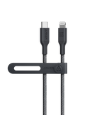 Anker 542 USB-C to Lightning (Bio-Nylon) (1.8m/6ft) - Black [D] - سلك شحن ايفون تايب سي - انكر - طول 180 سم - كفالة 18 شهر