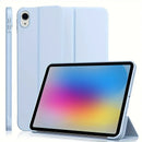 KAKU Leather Case with Pencil Slot for iPad -Light Blue - كفر ايباد - ستاند - مع مكان للقلم