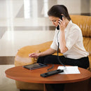 Porodo Classic Retro Phone Handset With Type-C Connector [O] - سماعة اذن - مع مايكروفون - تايب سي - فردة احادية - كفالة 24 شهر