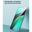 Devia Star Series pre iPhone 14 Pro / Pro Max - Black Frame -  حماية شاشة شفافة - وحماية كاملة لجميع اطراف الجهاز