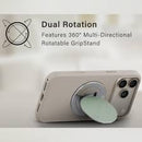 Uniq Grivix Classic 360 Magnetic Mount With Grip-Stand - Sage Steel [B]- مسكة دائريه مغناطيس وستاند + ماغ سيف
