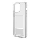 Uniq Hybrid AirFender ID Slim Flexible Clear Case With Integrated Card Slot for iPhone 15/15 Plus/15 Pro/15 Pro MAX - Nude Transparent [B] -  كفر حماية عالية - يونيك - شفاف - مع جيب لحفظ البطاقات
