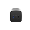 EcoFlow RAPID Pro Power Bank (20,000mAh, 230W, 100W Built-in Cable) - Silver [D] بطارية متنقلة - بيسوس - سعة 20000 - عدد سلك شاحن تايب سي - شاشة رقميه - قوة 230 واط - كفالة 24 شهر