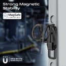 Promate Axon-Pro Multi-Functional Magnetic Smartphone Mount and Stand - Black [BO] - حامل مكتب - مغناطيسي - مناسب للجيم والتمارين - لجميع انواع الاجهزة - ماغ سيف
