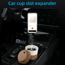 Magnetic Car Cup Holder Phone Mount - ستاند سيارة - القاعدة مكان الكوب + حامل كوب - ماغ سيف - ذراع طويل