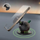 Green Lion Snail Mount Car Phone Holder - Black - ستاند سيارة مناسب لجميع انواع الاجهزة - قاعدة لزق - جرين لاين