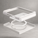 Araree Aero Flex Magsafe Cover For Z Flip 8-Cream [BU] - كفر سامسونج - حماية عالية - ماغ سيف